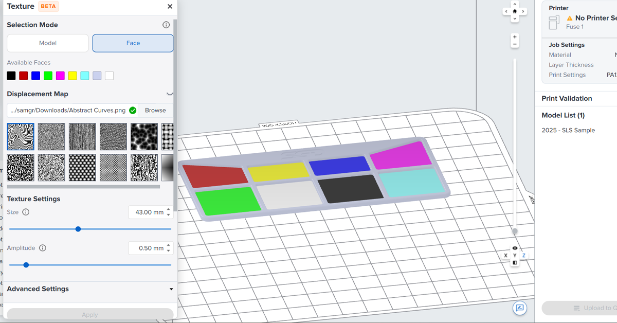 How To Guide: Applying Textures in Formlabs PreForm Software