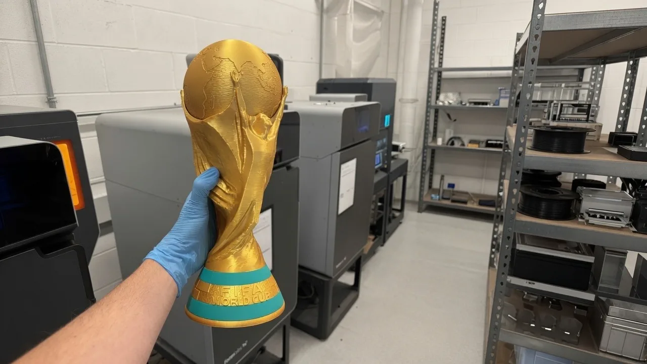 Jules Rimet FIFA World Cup Golden Trophy Replica